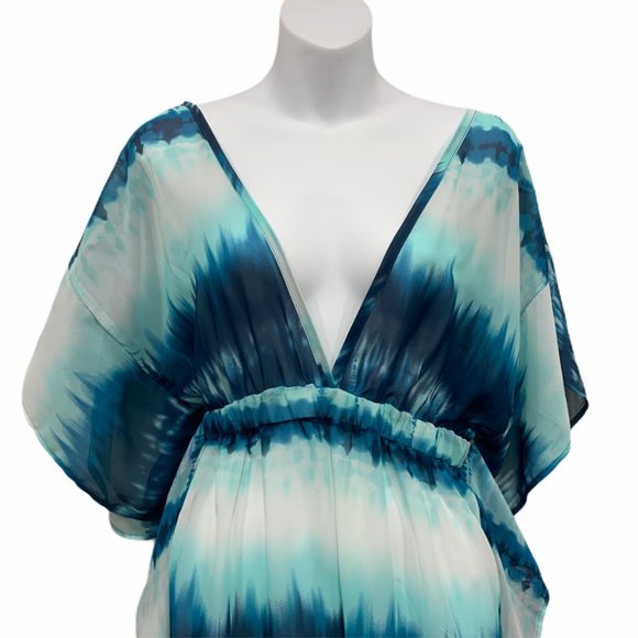 Miken Swim Chiffon Cover-up Marshmallow - Picture 4 of 10